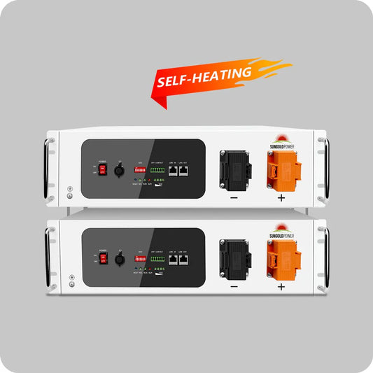 SGH48100T Server Rack 48V 100AH Lithium Battery Self-Heating | 2 units