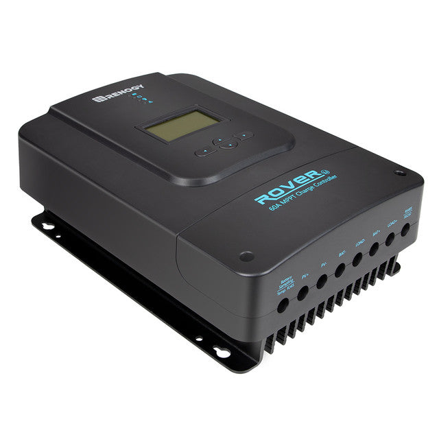 Rover 60 Amp MPPT Solar Charge Controller & BT-1 & Renogy ONE Core