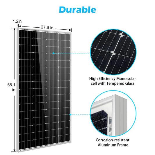 200 Watt Monocrystalline Solar Panel | 8 pcs