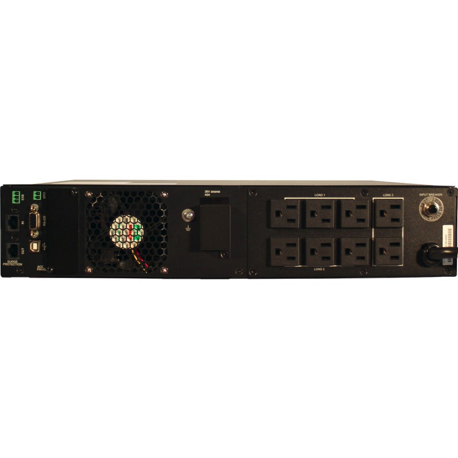 UPS AVR 1KVA/900W 2U RACK/WALL/TWR EXT RUNTIME LCD.