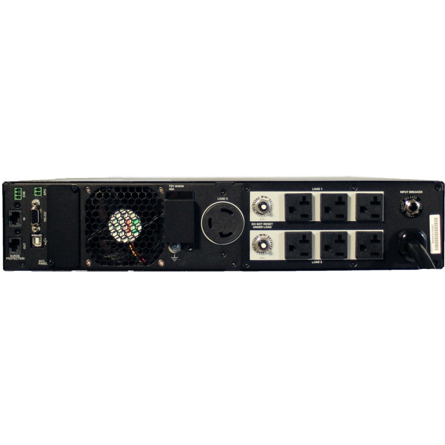 UPS AVR 3KVA/2700W 2U RACK/WALL/TWR EXT RUNTIME LCD.