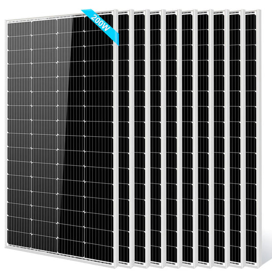 200 Watt Monocrystalline Solar Panel | 10 pcs