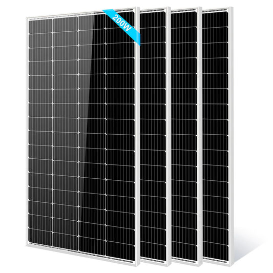 200 Watt Monocrystalline Solar Panel | 4 pcs