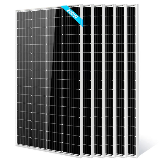 200 Watt Monocrystalline Solar Panel | 6 pcs