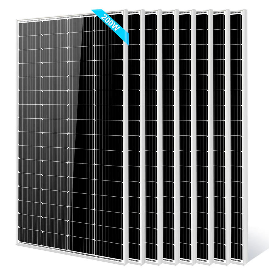 200 Watt Monocrystalline Solar Panel | 8 pcs