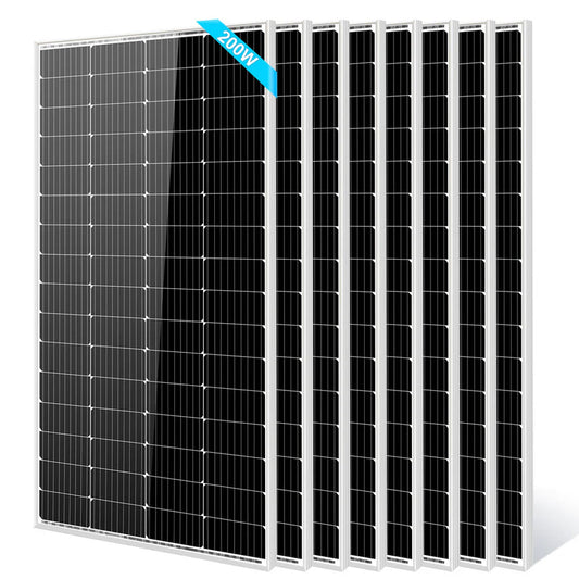 200 Watt Monocrystalline Solar Panel | 8 pcs