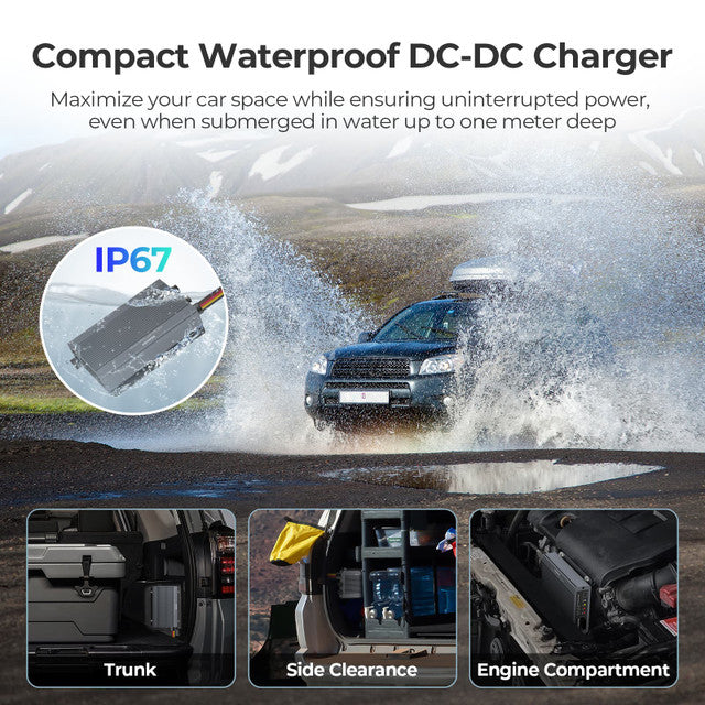 Renogy IP67 DC-DC with MPPT Battery Charger