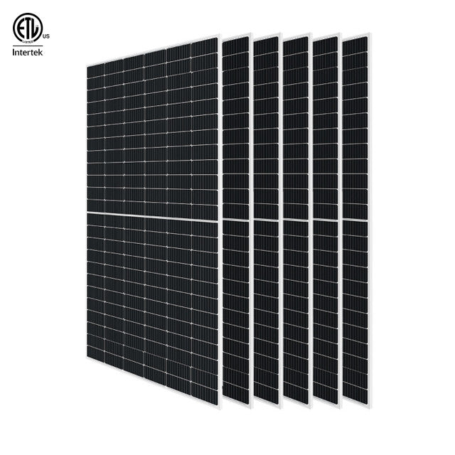 6pcs 550 Watt Monocrystalline Solar Panel