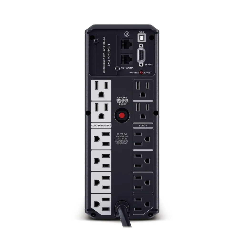 CYBERPOWER, 1500VA/900W Mini-tower AVR UPS