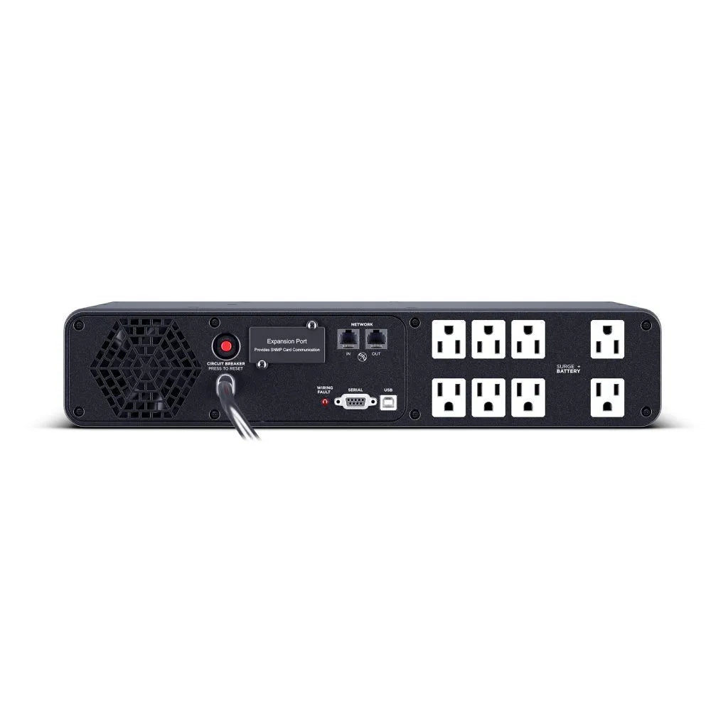 CYBERPOWER, 1500VA/100W 2U Rackmount UPS