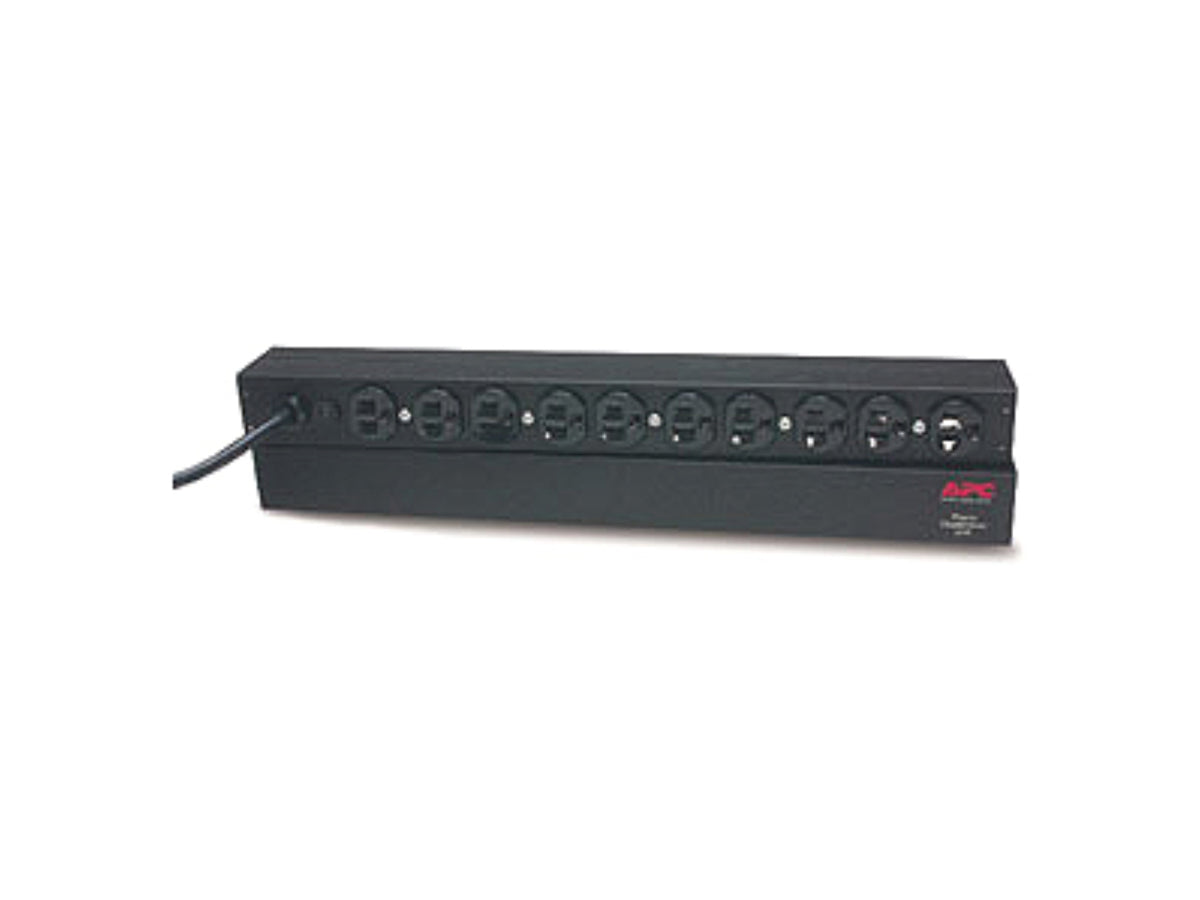 APC Rack PDU, Basic, 1U, 15A, 120V, (10)5-15