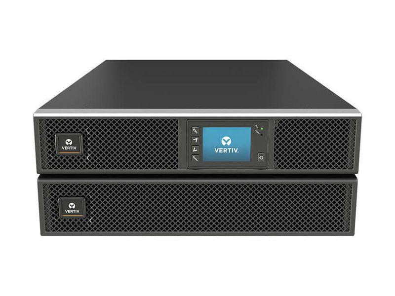 VERTIV LIEBERT GXT LITHIUM-ION 5000VA, 208V ONLINE UPS WITH L6-30P INPUT, (2) NEMA L6-30R OUTLETS, INTELLISLOT WITH RDU101, AND EXTENDED RUNTIME CAPABILITY