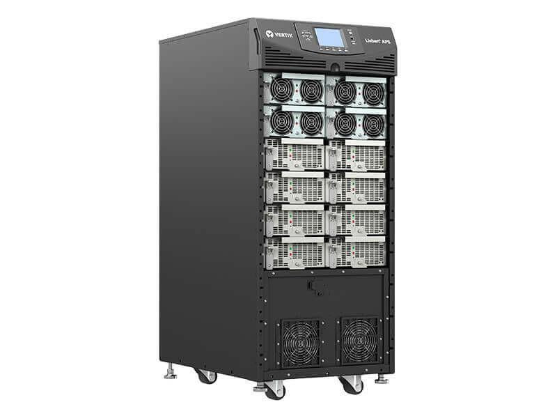 Vertiv Liebert APS 10kVA scalable to 15kVA N+1, 21M,10kVA/9.0kW LLG 208/120V out, 21 MIN