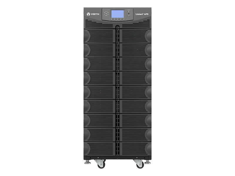 Vertiv Liebert APS 10kVA scalable to 15kVA N+1, 21M,10kVA/9.0kW LLG 208/120V out, 21 MIN