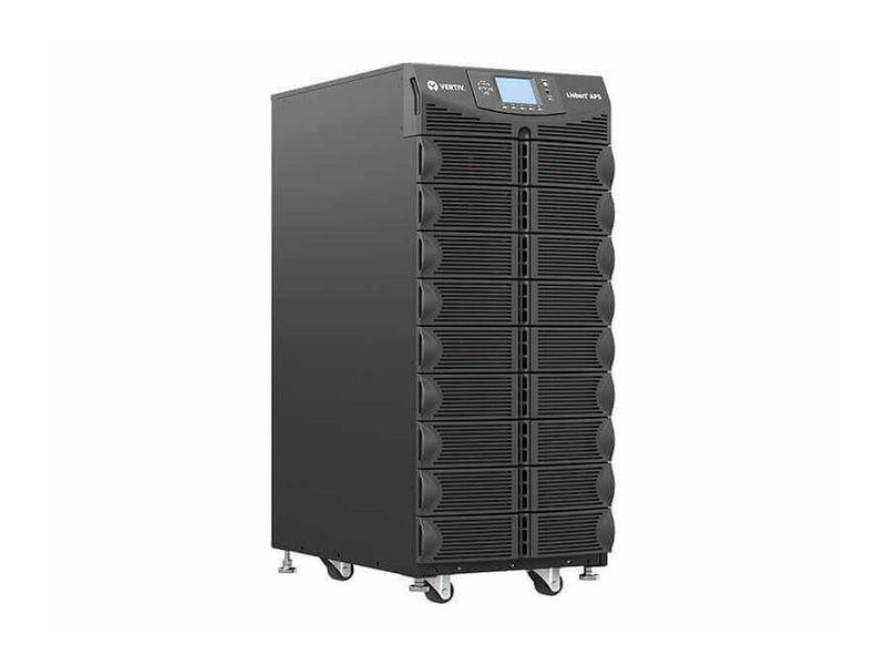Vertiv Liebert APS 10kVA scalable to 15kVA N+1, 21M,10kVA/9.0kW LLG 208/120V out, 21 MIN
