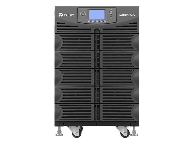 Vertiv Liebert APS 10kVA scalable to 15kVA N+1, 16M,10kVA/9.0kW LLNG 208/120V out, 16MIN