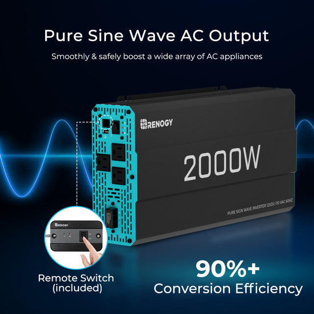 400W 12 Volt Complete Solar Kit with Two 100Ah Deep-Cycle AGM / LiFePO4 Batteries | 2*100Ah Lithium Battery W/ Bluetooth & Self-heating Function