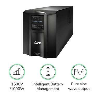 APC Smart-UPS 1500VA 120V with SmartConnect (SMT1500C)