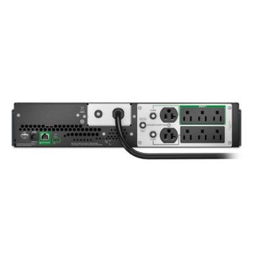 APC Smart-UPS, Line Interactive, 2200VA, Lithium-ion, Rackmount 2U, 120V, 2x NEMA 5-20R+6x NEMA 5-15R outlets, SmartConnect Port+SmartSlot, AVR, LCD