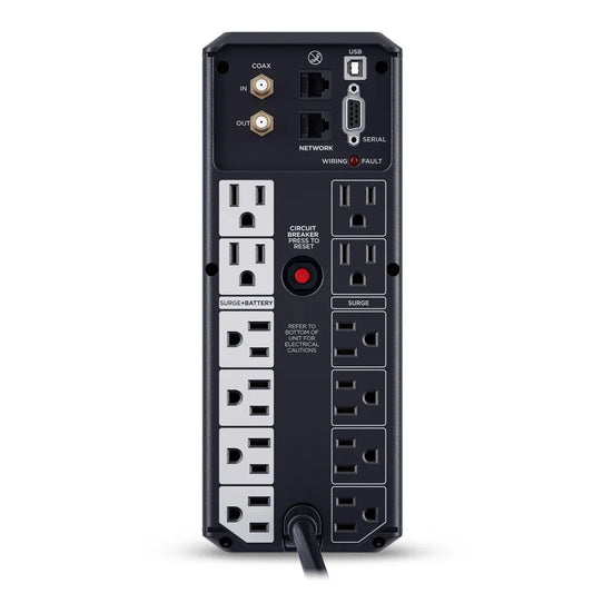 CYBERPOWER, 1500VA Mini-tower AVR UPS