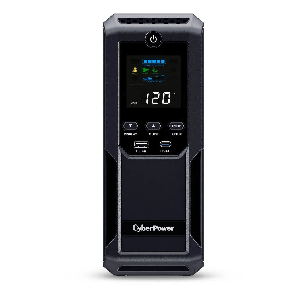CYBERPOWER, 1500VA Mini-tower AVR UPS