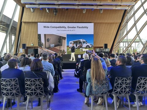 BLUETTI Balco Series balcony solar and home energy storage launch event