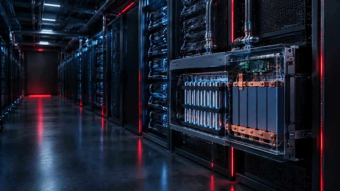 Rack-level LFP battery backup unit supporting liquid-cooled AI servers in a high-density data center