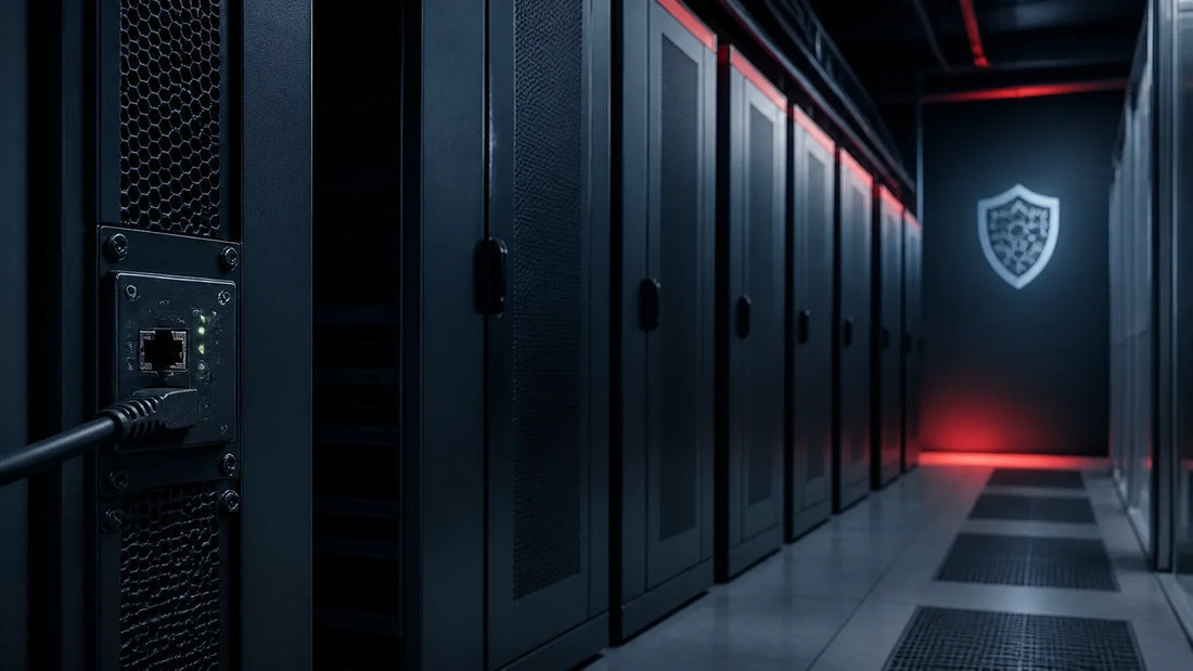 Secure UPS network management card in a modern data center