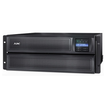 APC Smart-UPS X, Line Interactive, 3kVA, Rack/tower convertible 4U, 100V-127V, 6x 5-15R+3x 5-20R+1x L5-30R NEMA, NMC, Extended runtime, Short depth