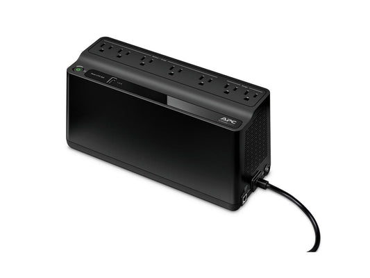 APC Back-UPS 600VA 120V with USB Charging Port (BE600M1)